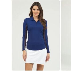 Mesh Sleeve Sport Top- EUC 3/$19